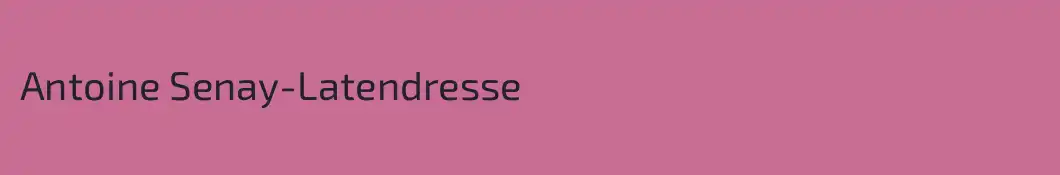 Antoine Senay-Latendresse